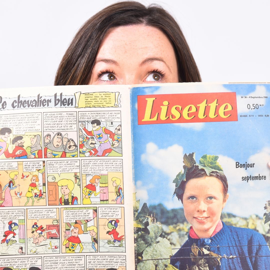 Lisette Auton - comic book - photo credit Laura Tindall @ PaperBoat Photography